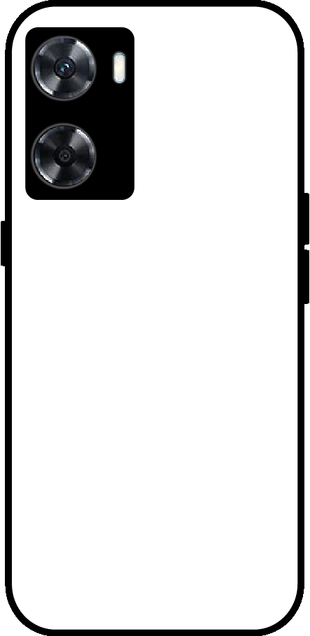 OnePlus Nord N20 SE back cover mockup - customisable glossy metal silicone case