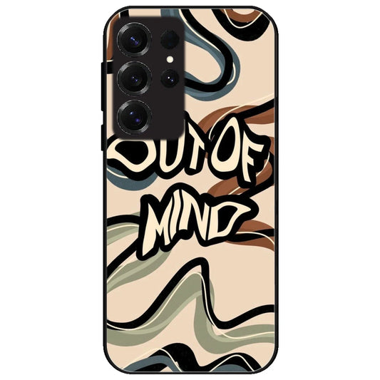 Out Of Mind - Glossy Metal Silicone Case for Samsung Galaxy S25 Ultra
