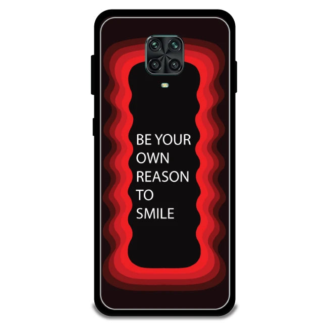 'Be Your Own Reason To Smile' - Red Armor Case For Redmi Models Redmi Note 10