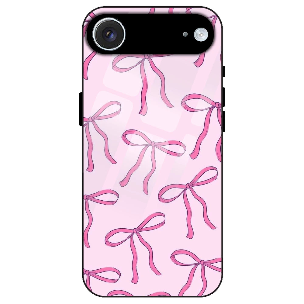 Pink Bows - Glass Case for Apple iPhone Air