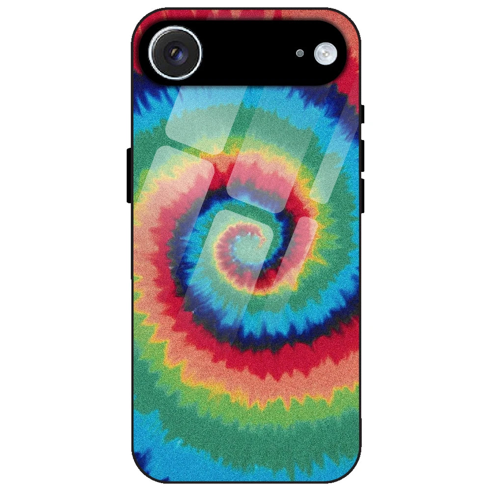 Rainbow Tie Dye - Glass Case for Apple iPhone Air