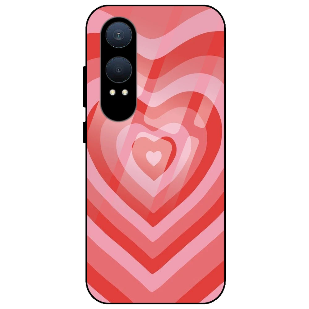 Red Hearts - Glass Case for OnePlus Nord CE 4 Lite