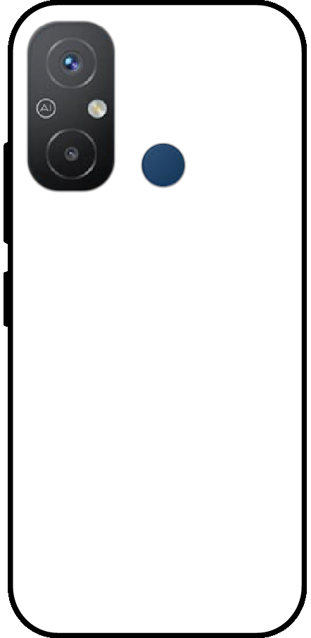 Redmi 12C back cover mockup - customisable glossy metal silicone case