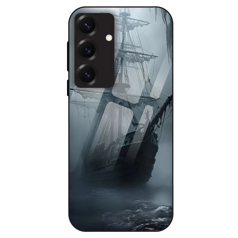 Ghost Ship - Glass Case For Samsung Galaxy S25
