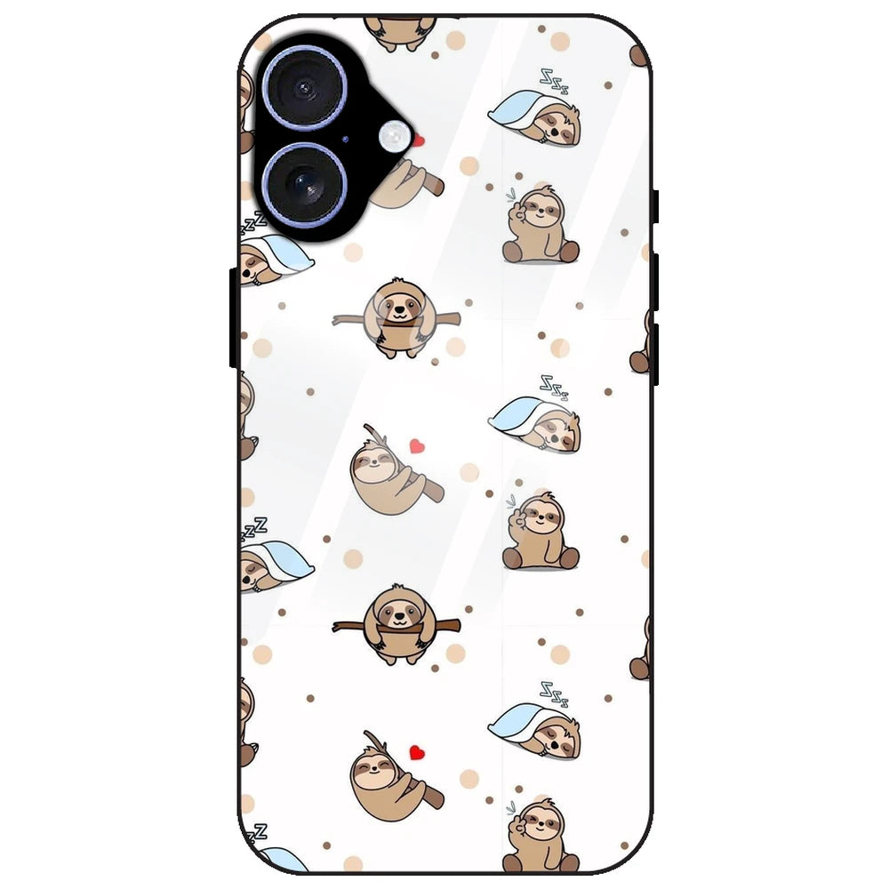 Sloths - Glass Case for Apple iPhone 17