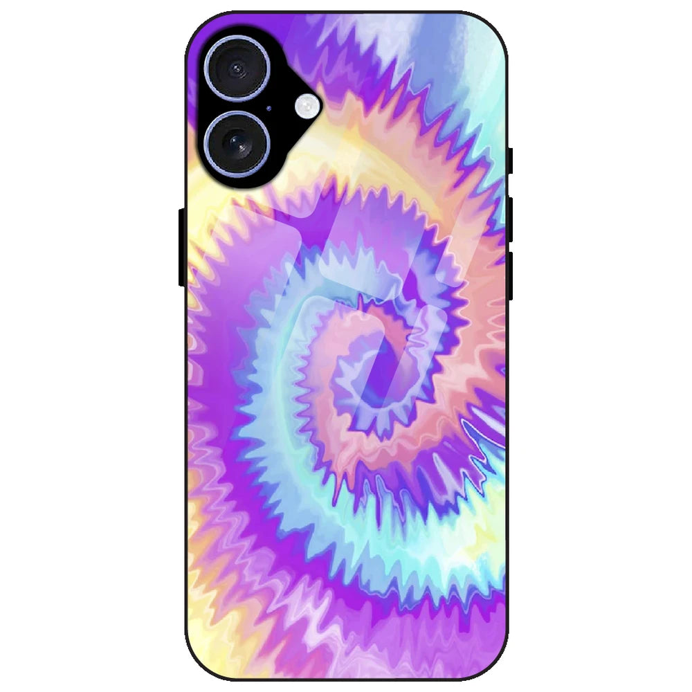 Unicorn Tie Dye - Glass Case for Apple iPhone 17