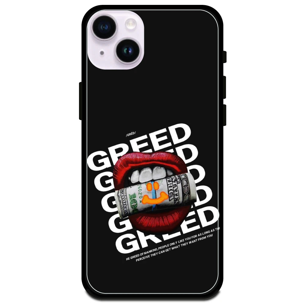Greed - Armor Case For Apple iPhone Models 14 Plus