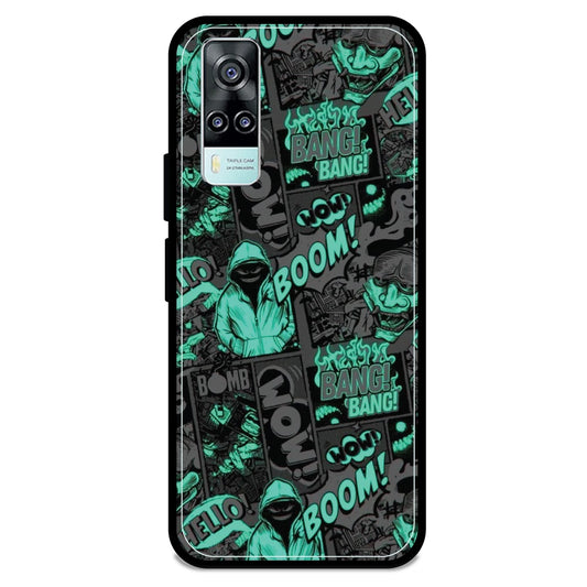 Boom - Glossy Metal Silicone Case For Vivo Models