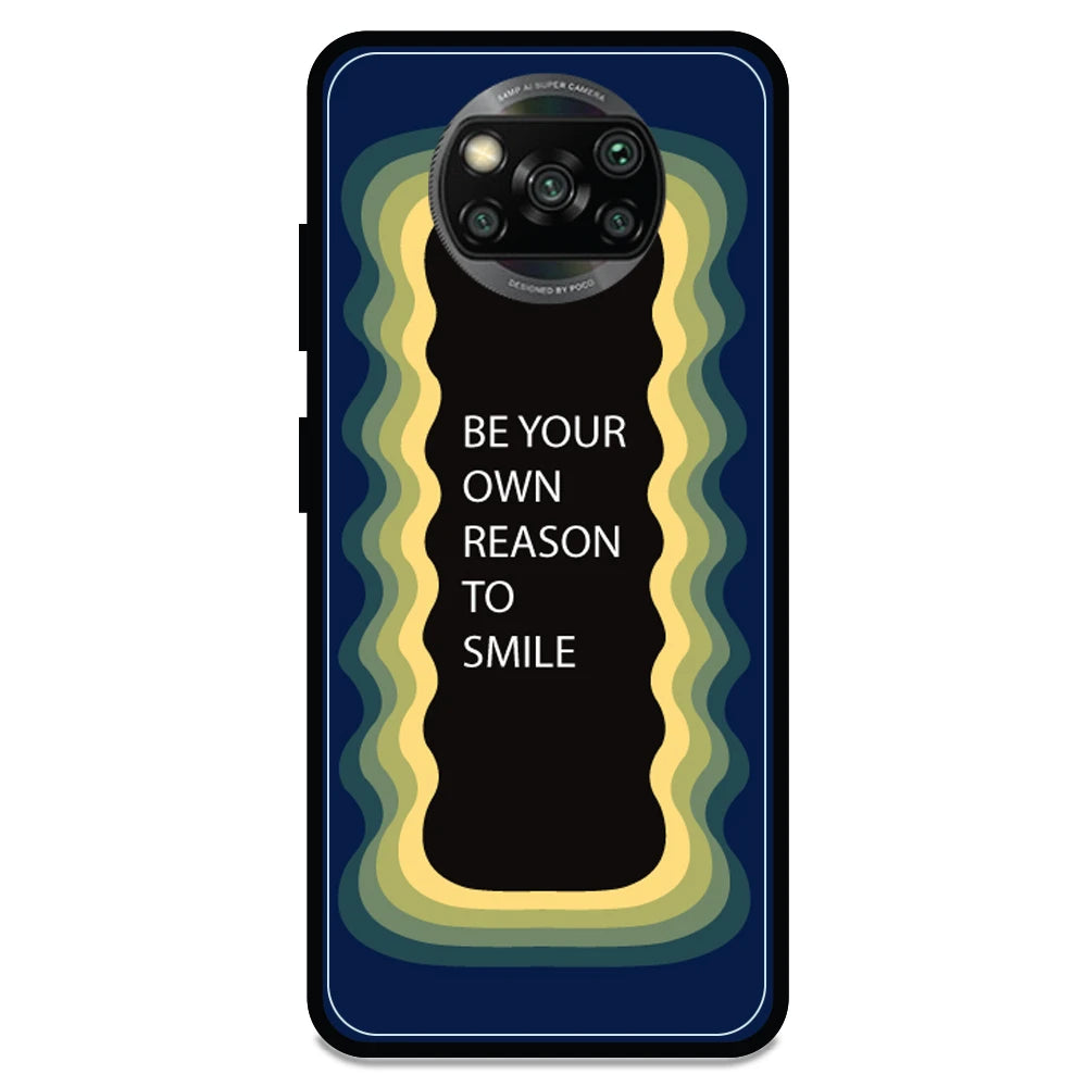 'Be Your Own Reason To Smile' - Armor Case For Poco Models Poco X3
