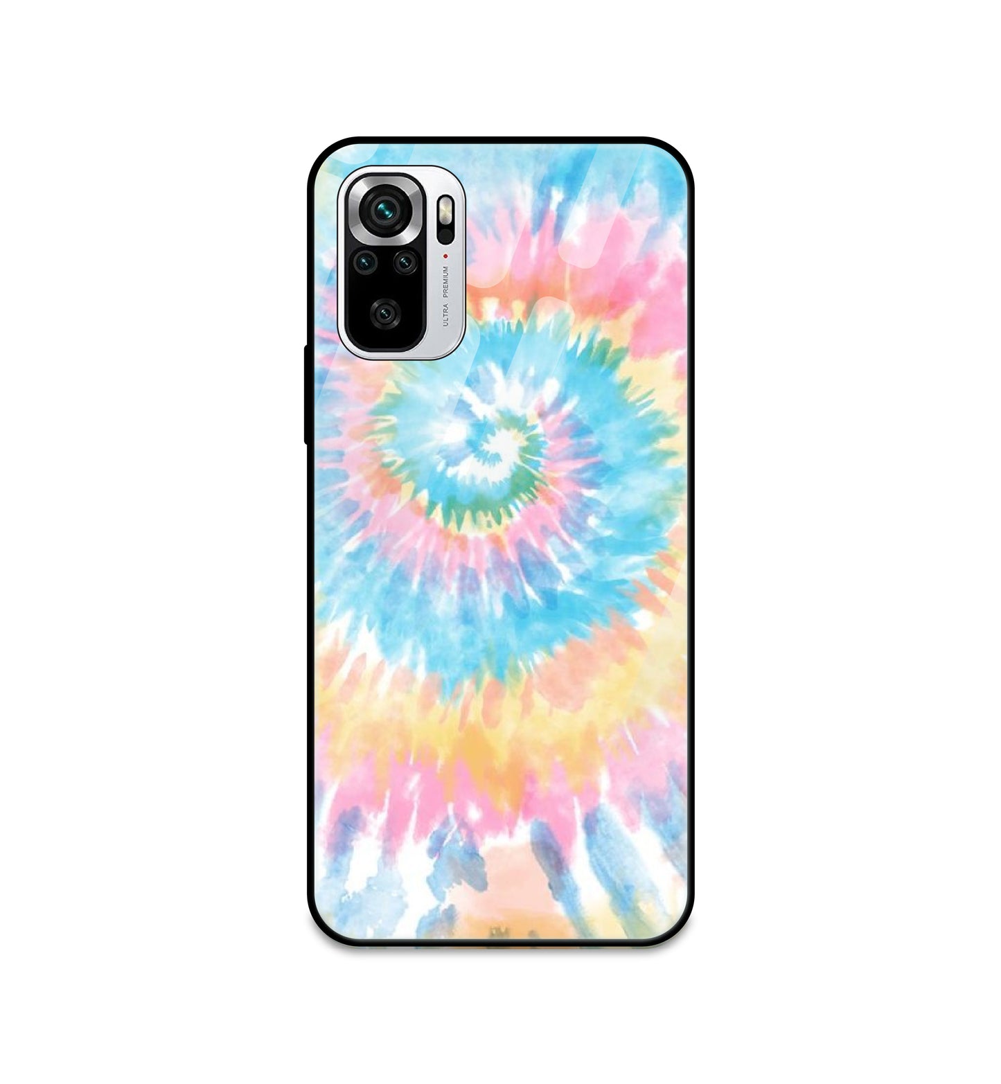 Pastel Tie Dye - Glass Case For Redmi Models