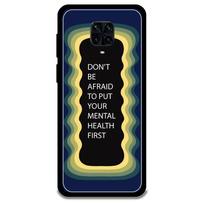 'Don't be Afraid To Put Your Mental Health First' - Armor Case For Poco Models Poco M2 Pro