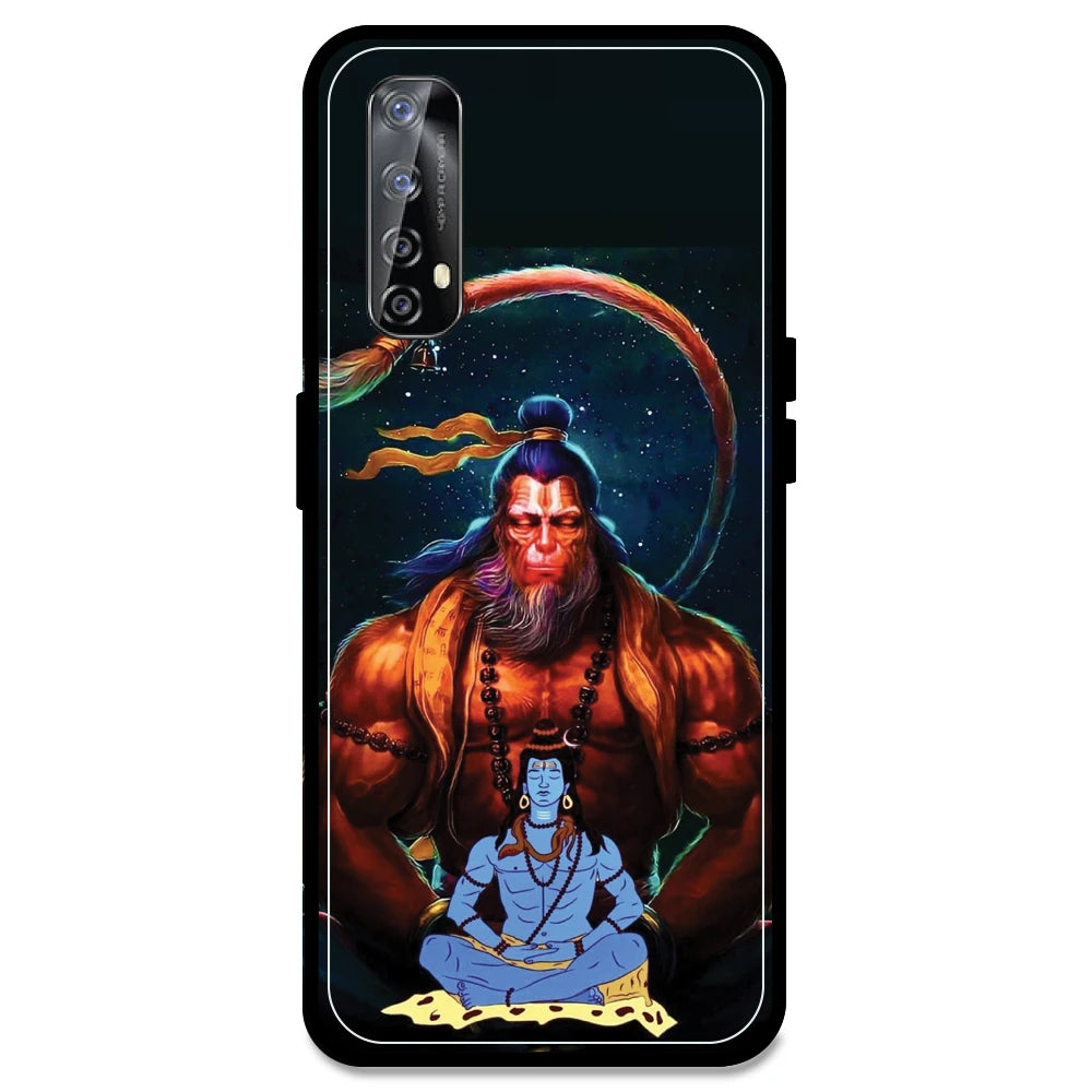 Lord Shiva & Lord Hanuman - Armor Case For Realme Models Realme Narzo 20 Pro