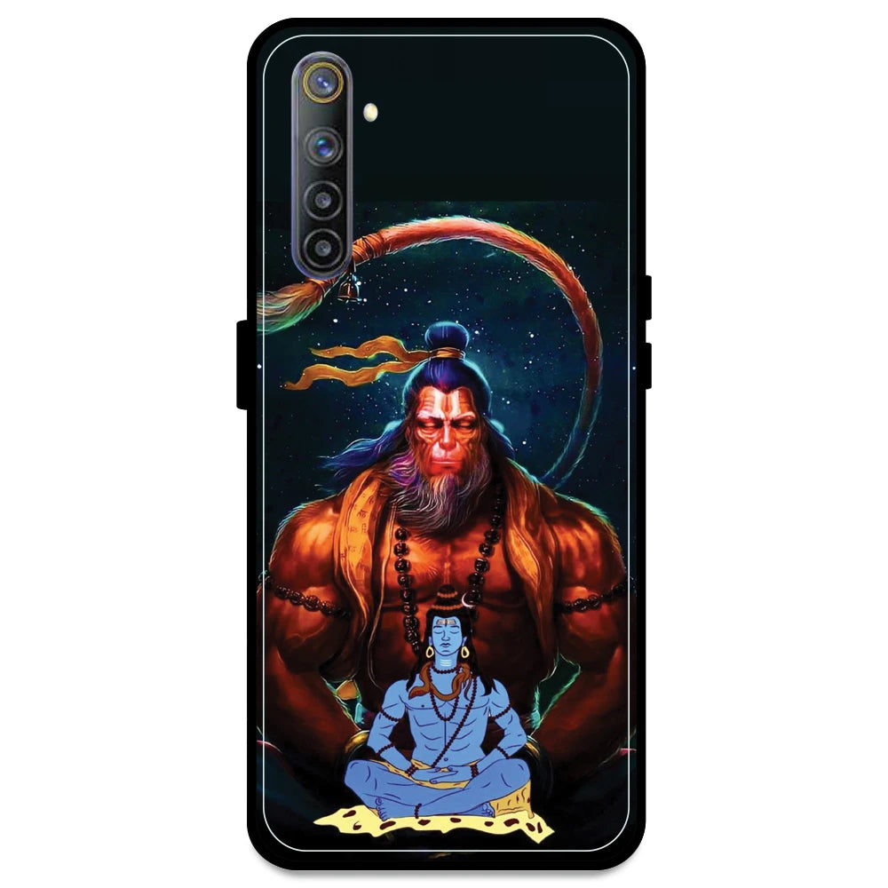 Lord Shiva & Lord Hanuman - Armor Case For Realme Models Realme 6