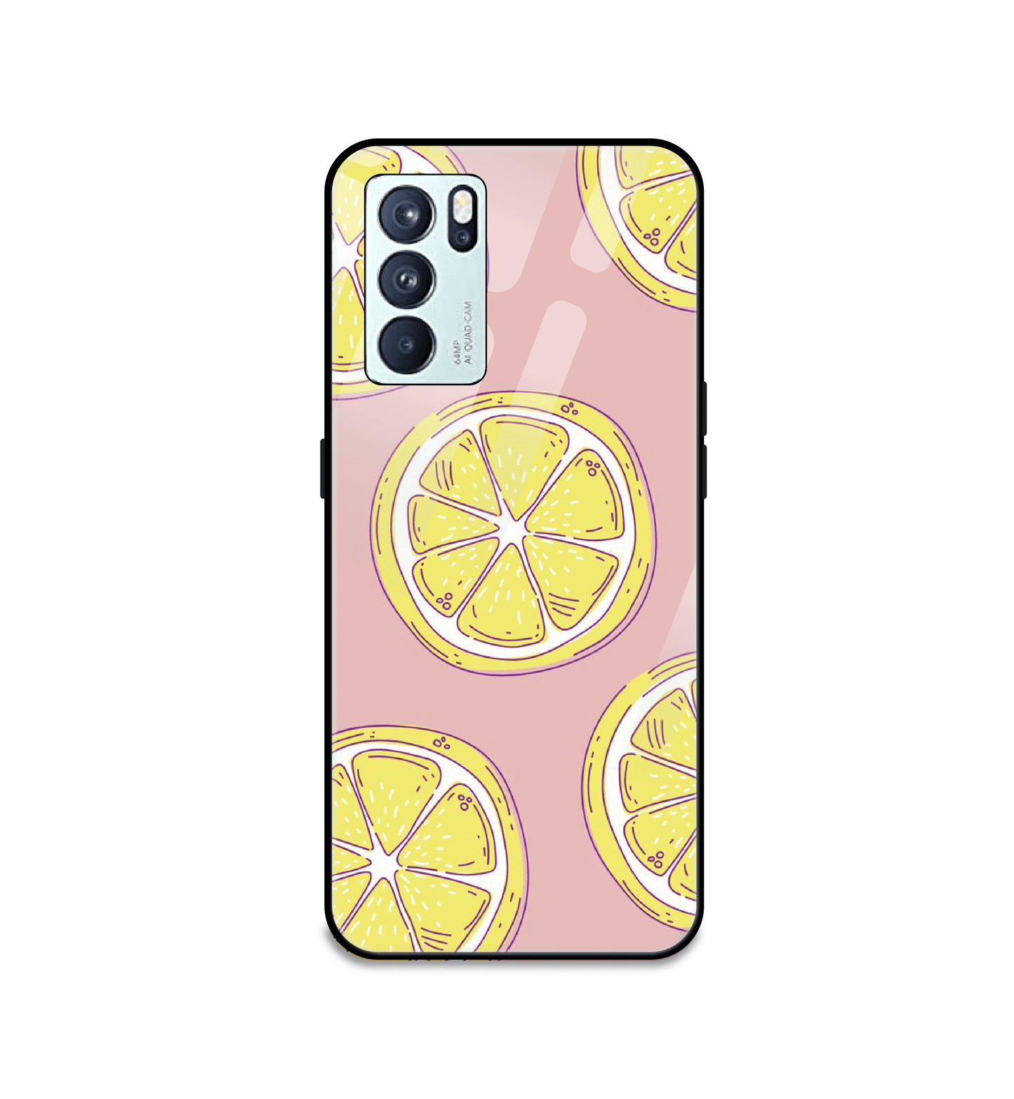 Lemonade - Glass Case For Oppo Models
