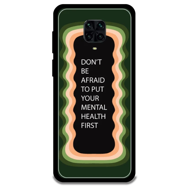 'Don't be Afraid To Put Your Mental Health First' - Armor Case For Poco Models Poco M2 Pro