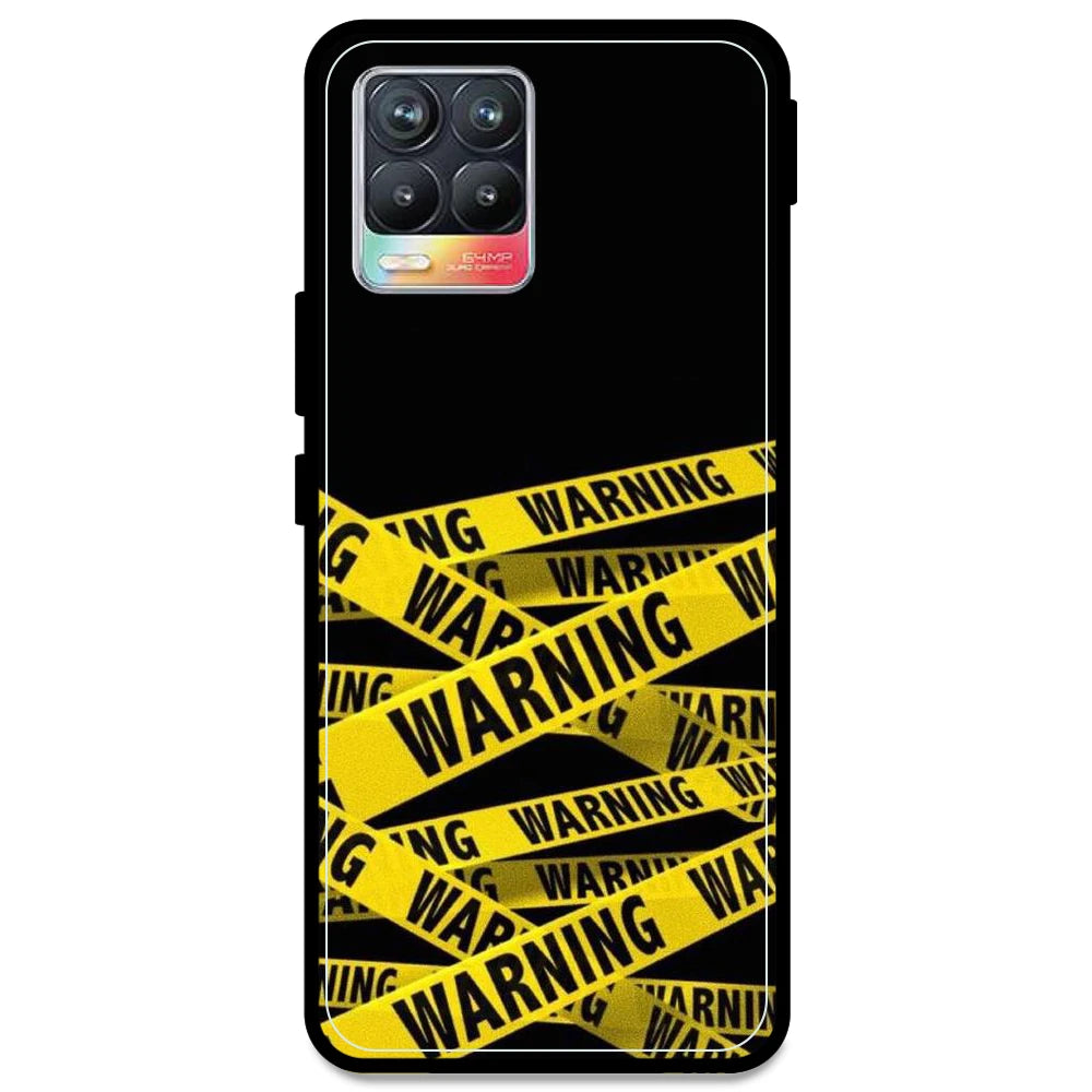 Warning - Armor Case For Realme Models Realme 8 4G