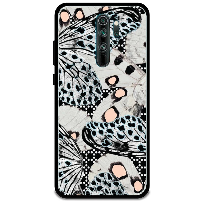 White Butterflies - Armor Case For Redmi Models 8 Pro