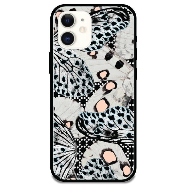 White Butterflies - Armor Case For Apple iPhone Models Iphone 11