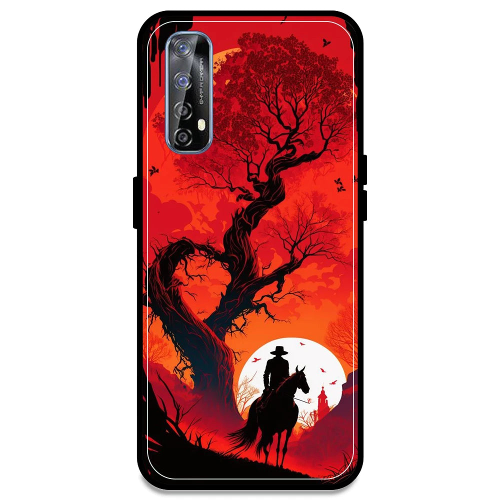 Cowboy & The Sunset - Armor Case For Realme Models Realme 7