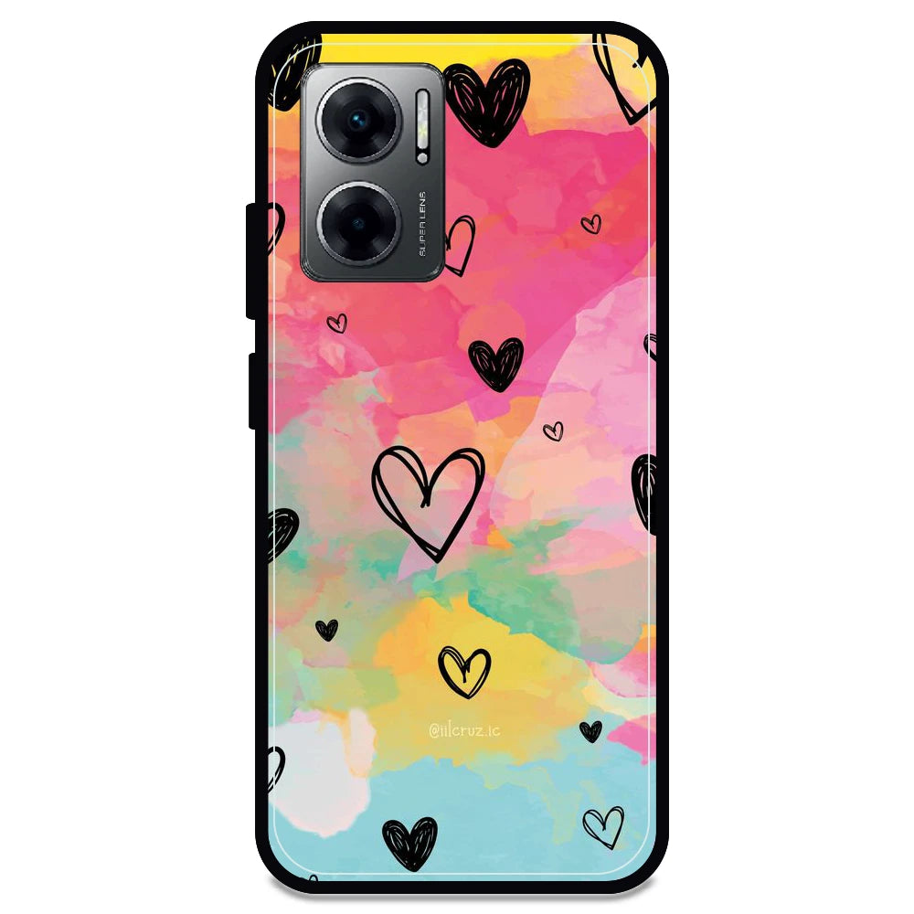Hearts - Armor Case For Redmi Models 11 Prime 5g