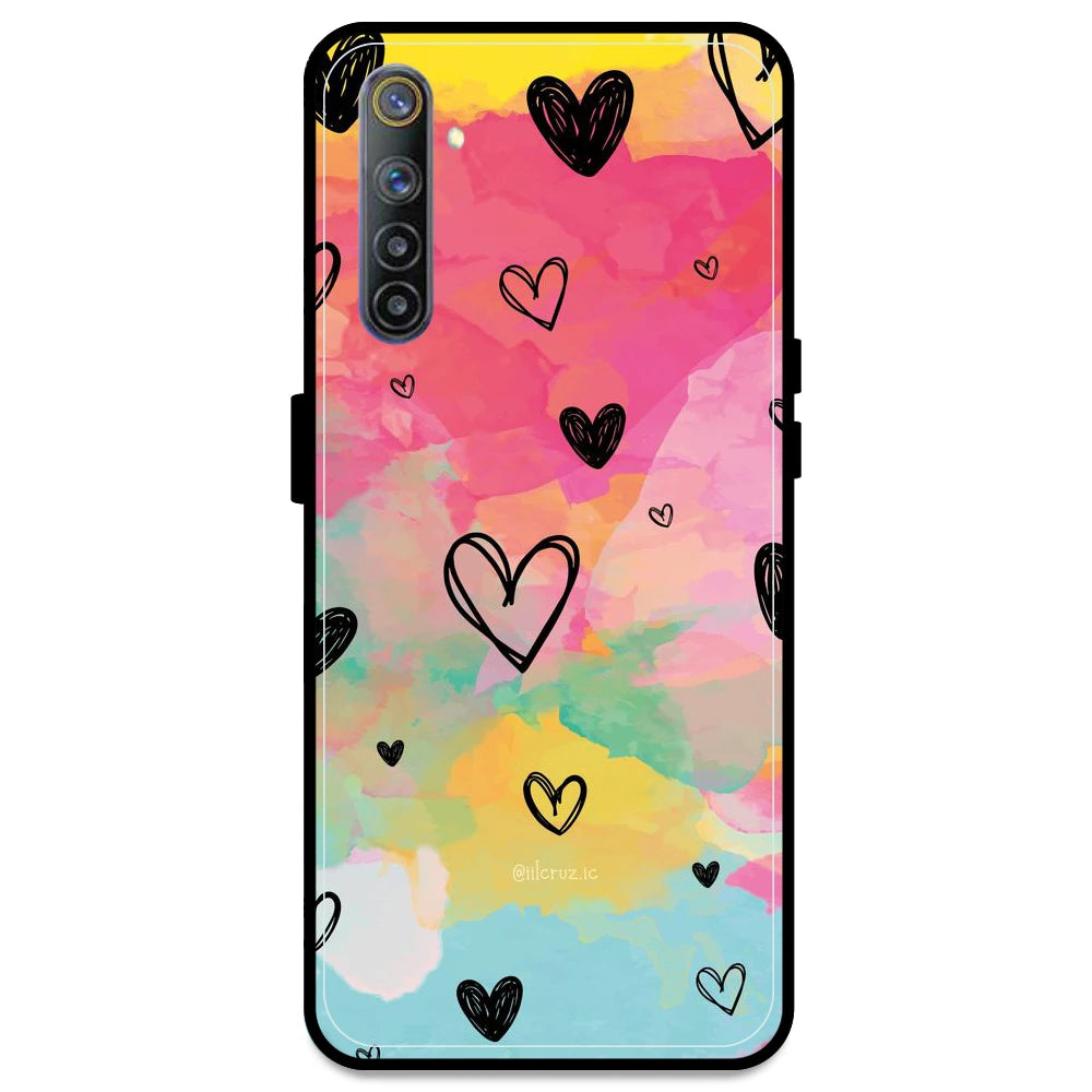 Hearts - Armor Case For Realme Models Realme 6