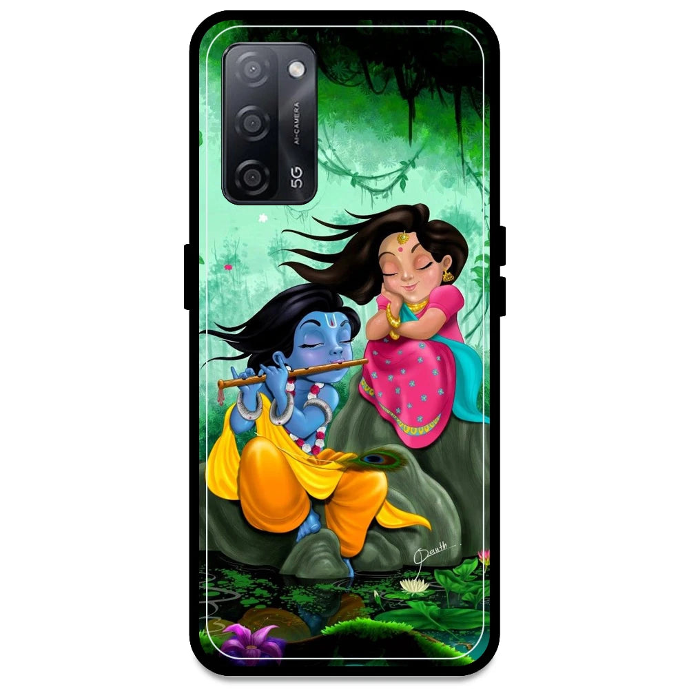Radha Krishna - Armor Case For Oppo Models Oppo A53s 5G