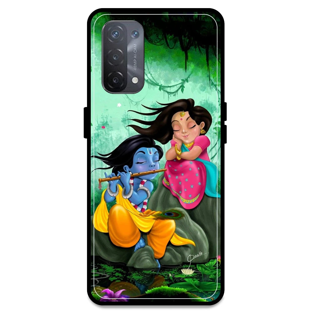 Radha Krishna - Armor Case For Oppo Models Oppo A74 5G