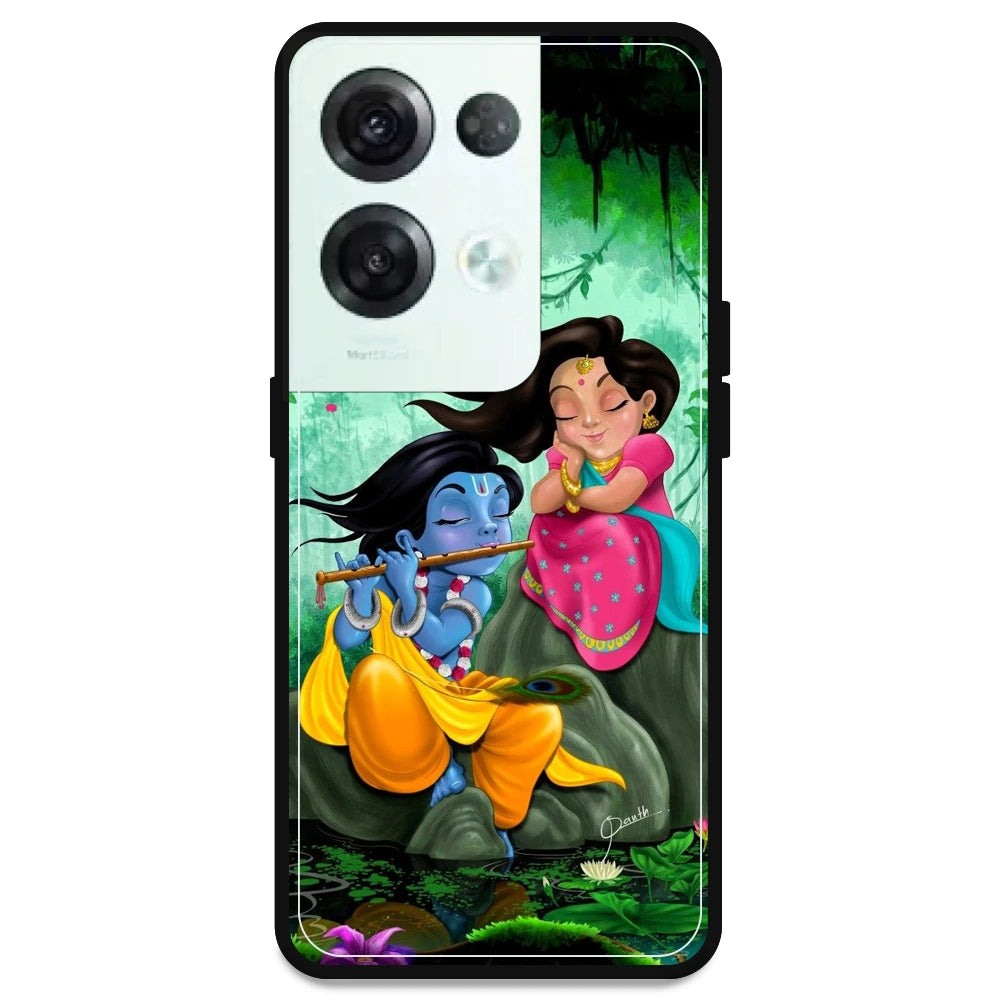 Radha Krishna - Armor Case For Oppo Models Oppo Reno 8 Pro 5G