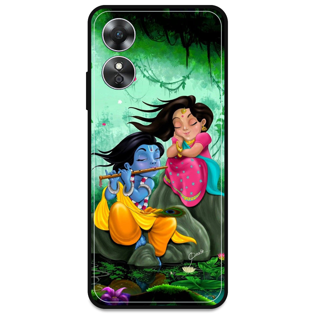 Radha Krishna - Armor Case For Oppo Models Oppo A17