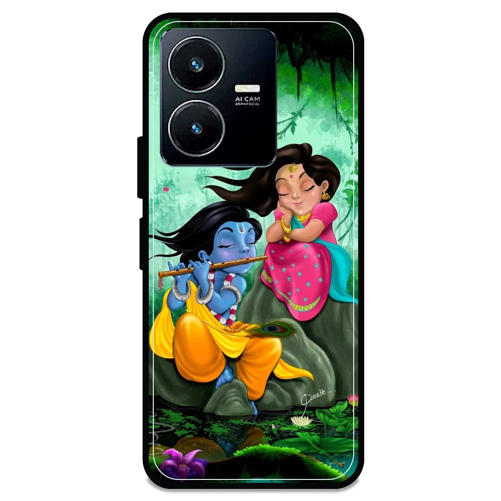 Radha Krishna - Armor Case For Vivo Models Vivo Y22