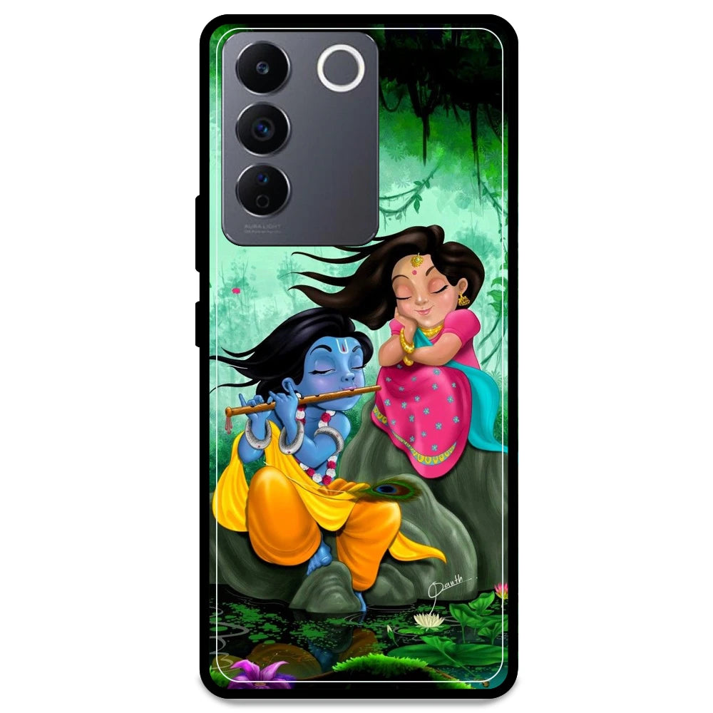 Radha Krishna - Armor Case For Vivo Models Vivo V27E