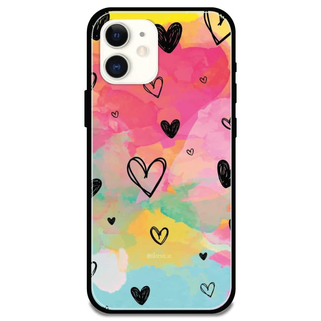 Hearts - Armor Case For Apple iPhone Models Iphone 11