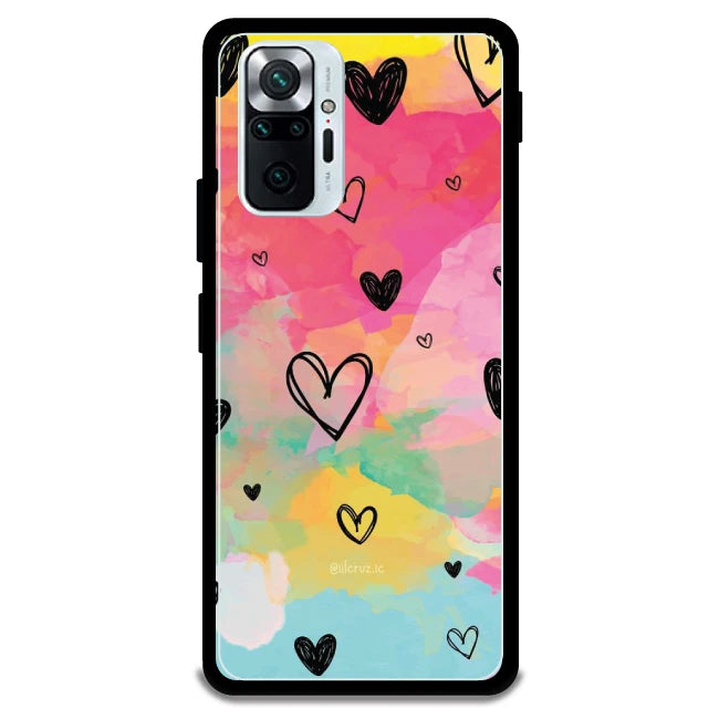 Hearts - Armor Case For Redmi Models 10 Pro
