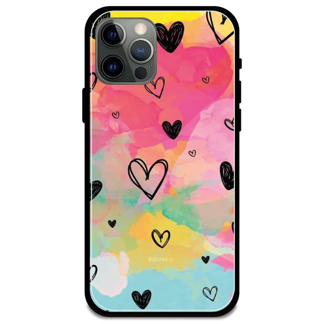 Hearts - Armor Case For Apple iPhone Models Iphone 12 Pro