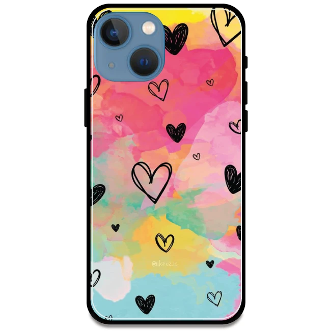 Hearts - Armor Case For Apple iPhone Models Iphone 13 Mini