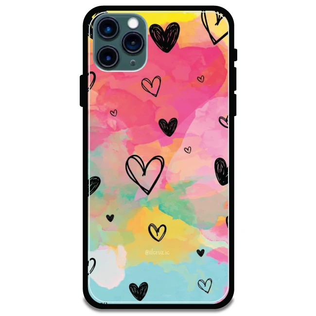 Hearts - Armor Case For Apple iPhone Models Iphone 11 Pro Max