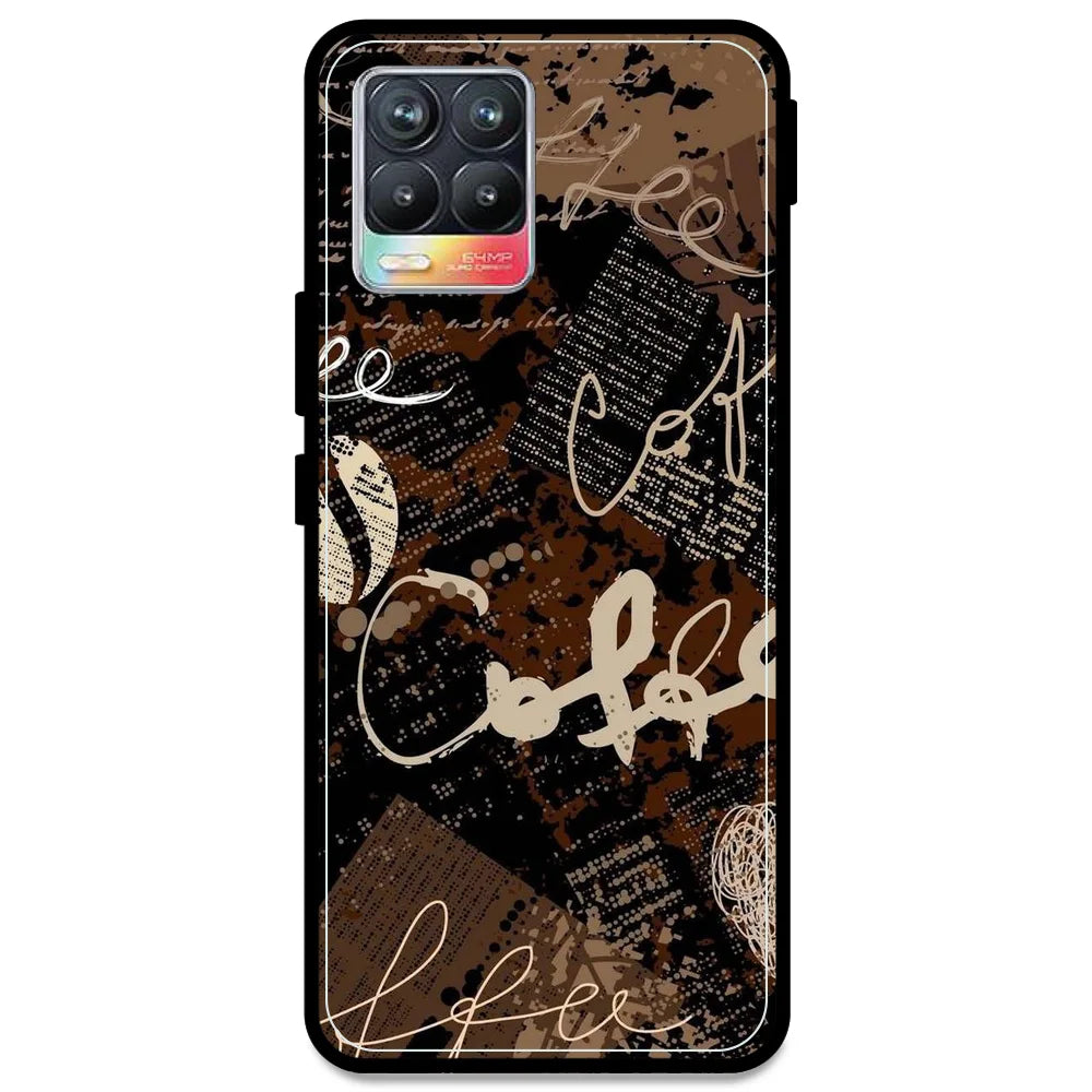 Coffee - Armor Case For Realme Models Realme 8 4G