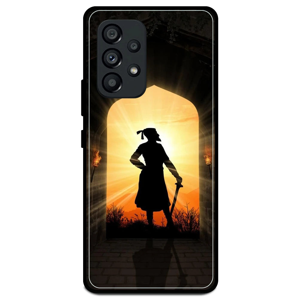 Shivaji Maharaj - Armor Case For Samsung Models Samsung A53 5G