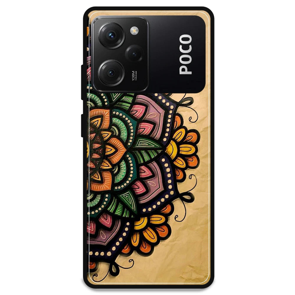 Mandala - Armor Case For Poco Models Poco X5 Pro 5G