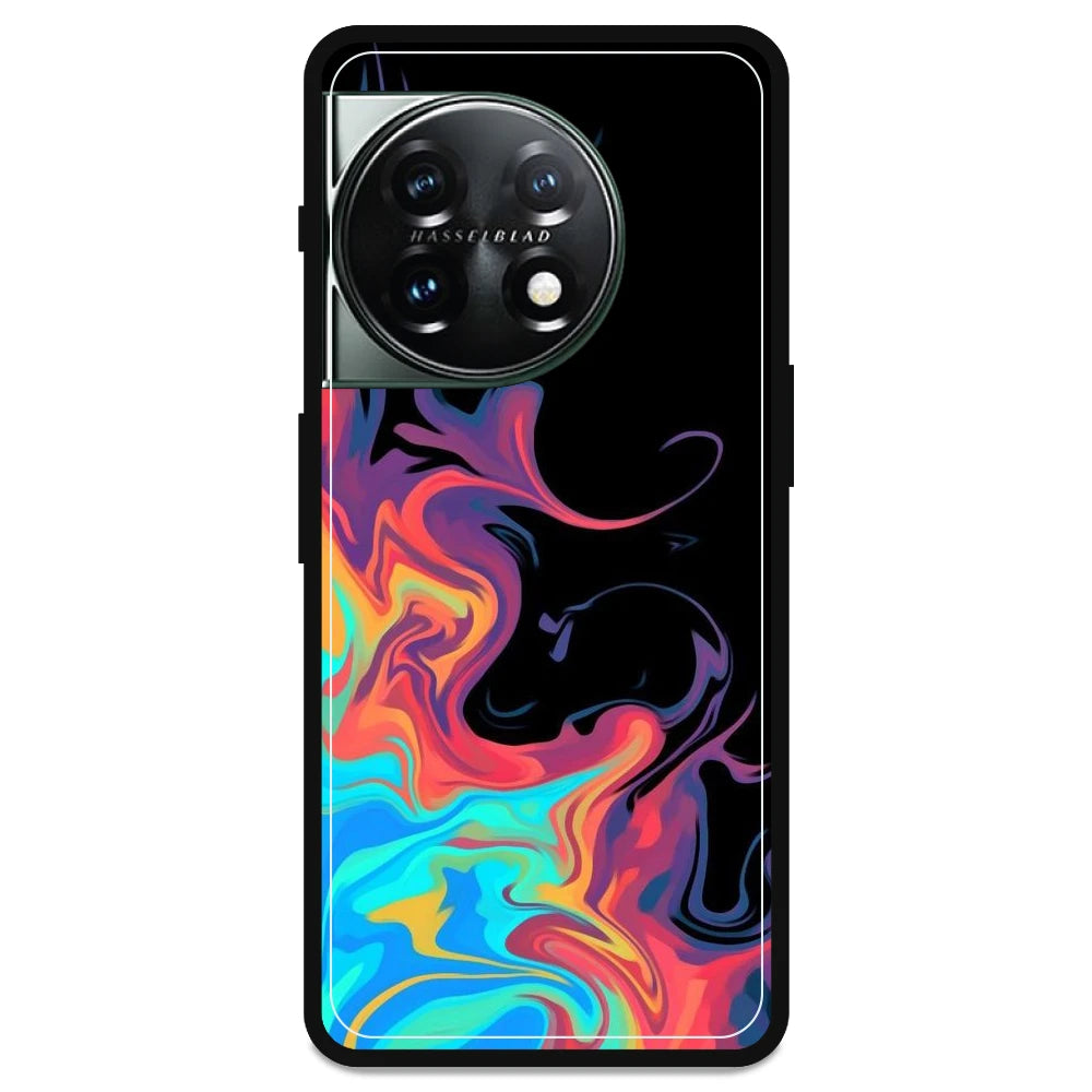 Rainbow Watermarble - Armor Case For OnePlus Models OnePlus 11