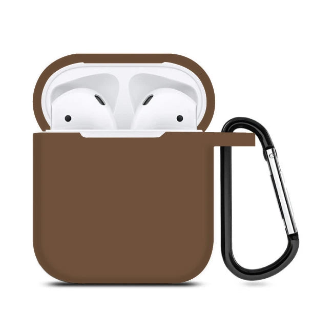 Brown Liquid Silicon - AirPods Cases