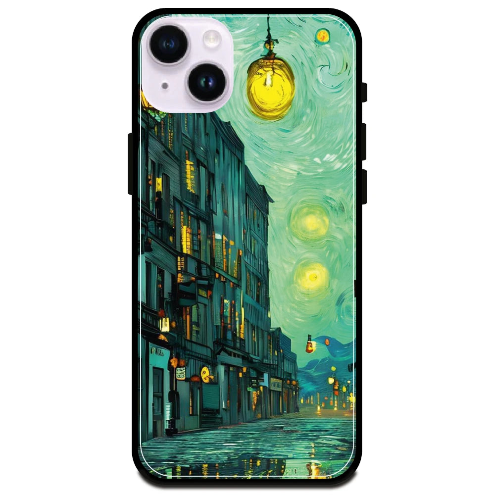 Van Gogh Green Art - Armor Case For Apple iPhone Models Iphone 14 Plus