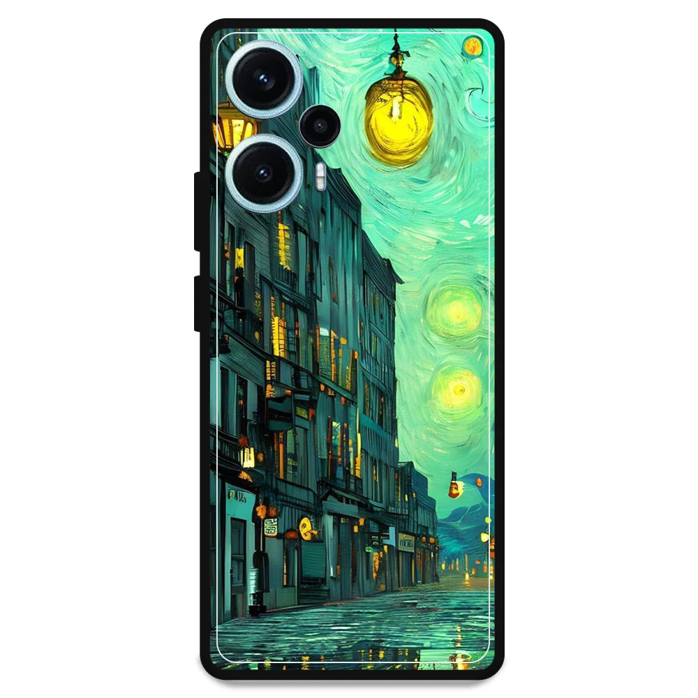 Van Gogh Green Art - Armor Case For Poco Models Poco F5 5G
