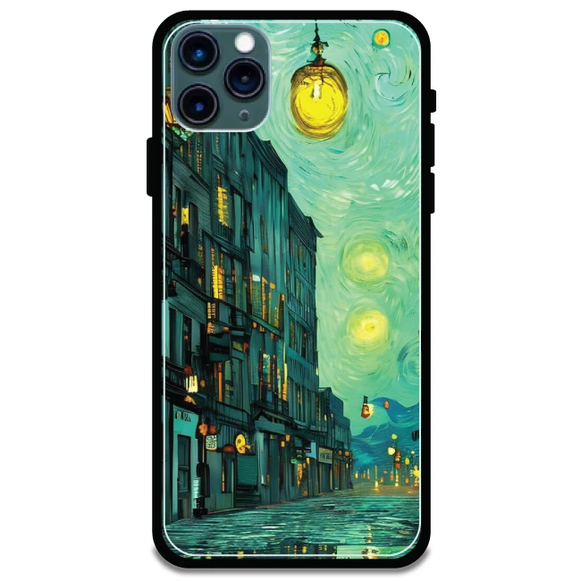 Van Gogh Green Art - Armor Case For Apple iPhone Models Iphone 11 Pro Max