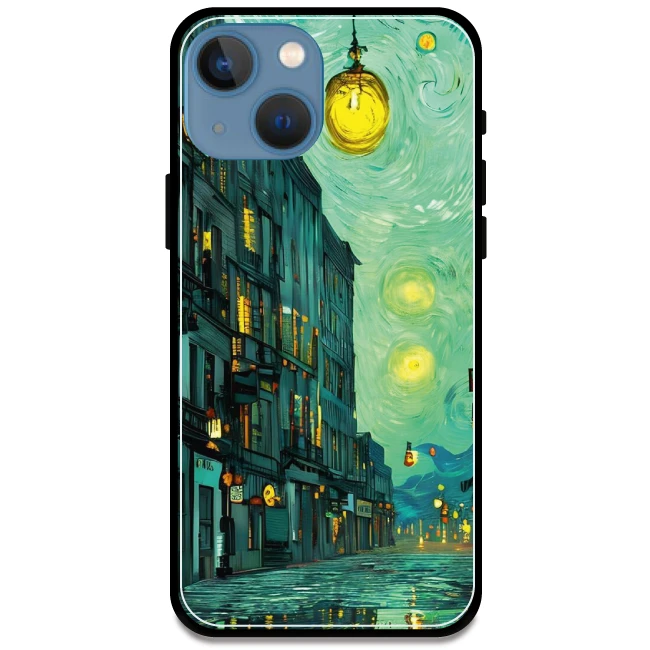 Van Gogh Green Art - Armor Case For Apple iPhone Models Iphone 13 Mini