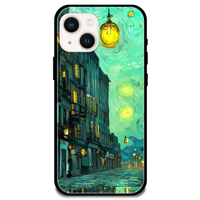 Van Gogh Green Art - Armor Case For Apple iPhone Models Iphone 13