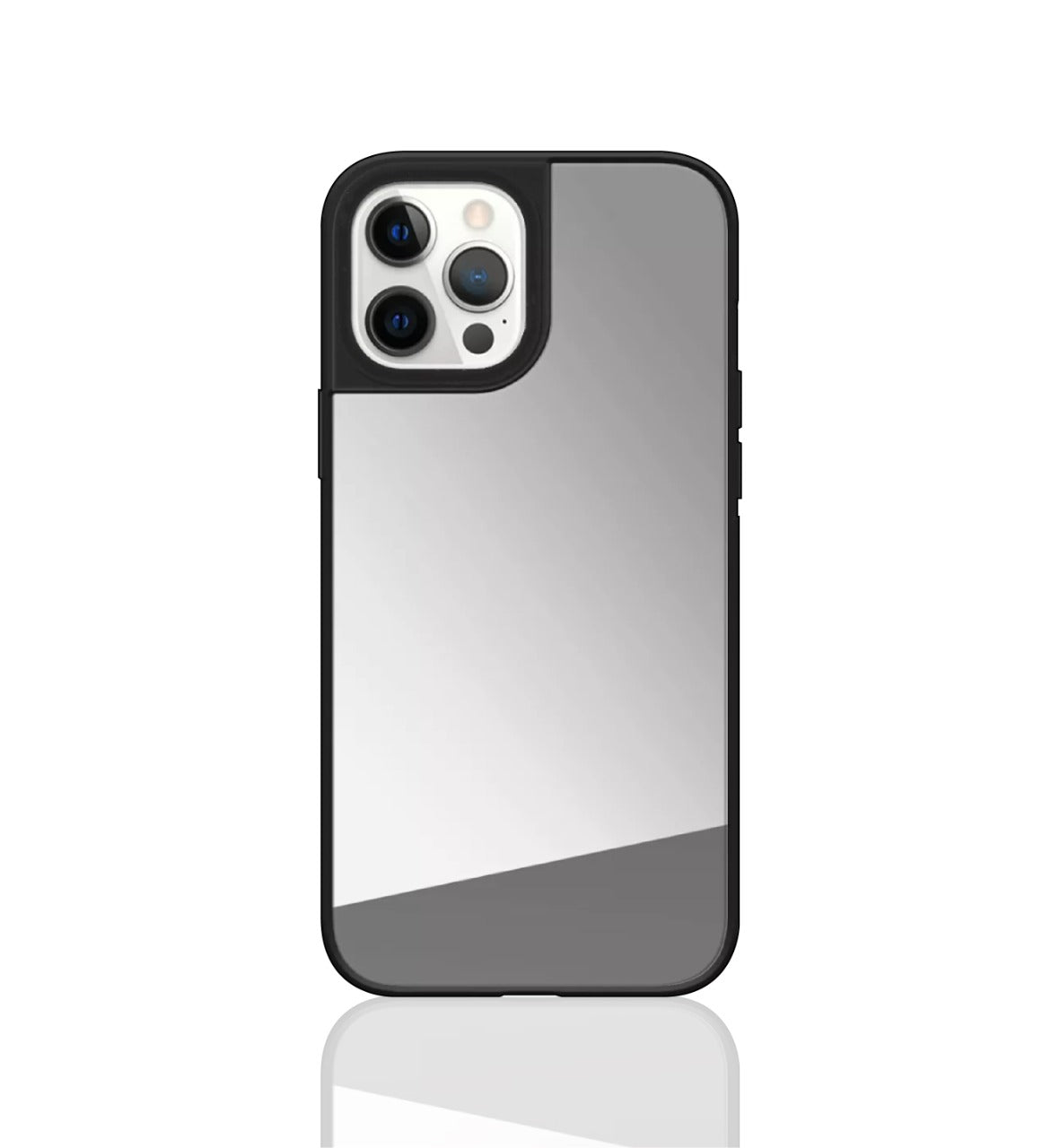 Silver Graphite - Mirror Case For Apple iPhone Models