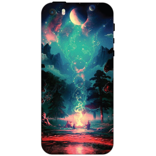 Trees & Mountains - Hard Cases For Apple iPhone Models