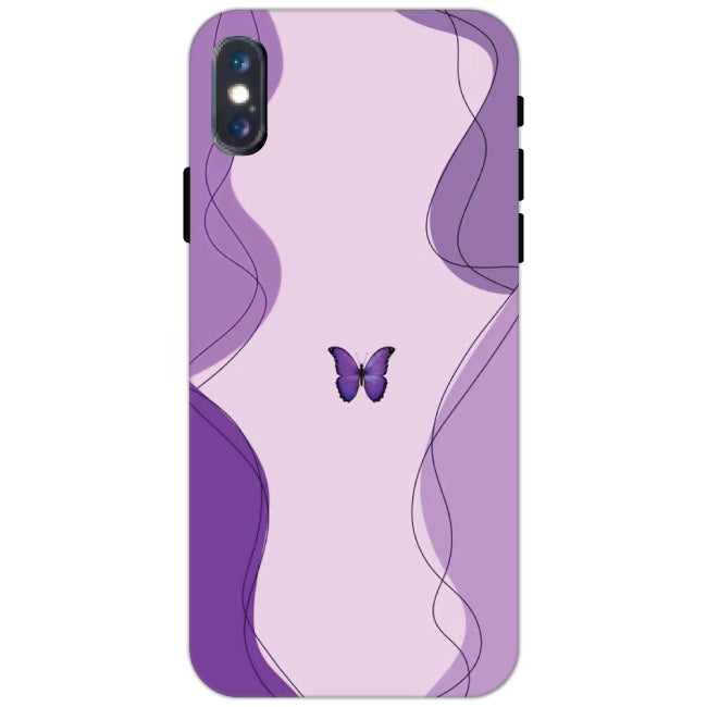 Purple Butterfly - Hard Cases For Apple iPhone Models