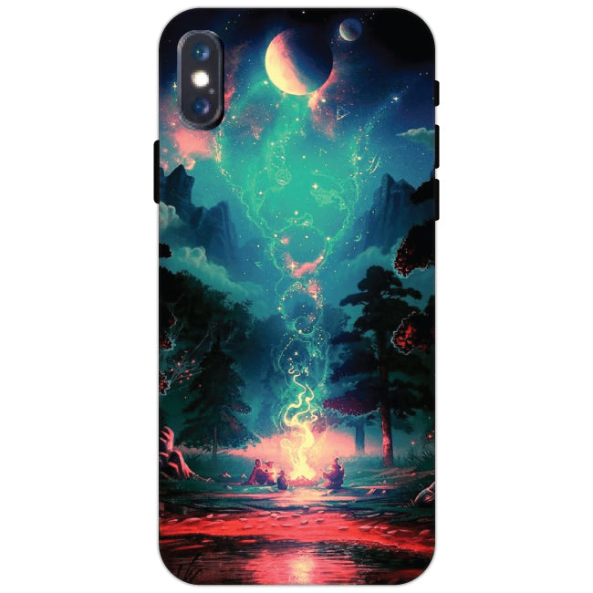 Trees & Mountains - Hard Cases For Apple iPhone Models